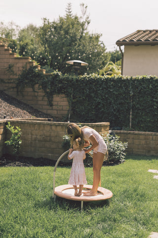 CHARLIE'S CHECKS DREAM SHORT SET