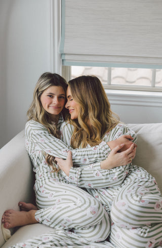 ROSIE'S MEADOW STRIPES DREAM GIRL'S FLARE SET