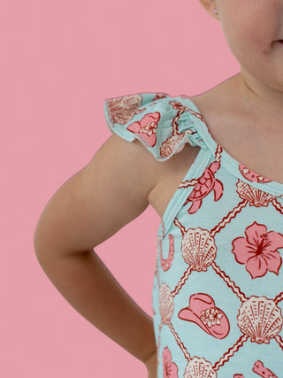 COASTAL COWGIRL DREAM RUFFLE TANK