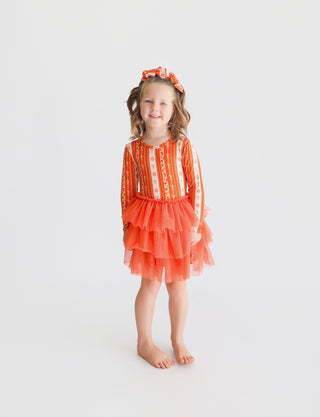 PUMPKIN PATCH BOWS DREAM TUTU DRESS