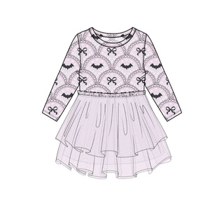 PRE-ORDER BOWTIFUL BATS DREAM TUTU DRESS 8/7-8/15 (SHIPS END OF AUGUST)