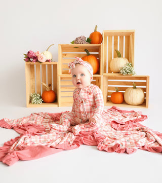 HARVEST BLOOMS DREAM RUFFLE BLANKET