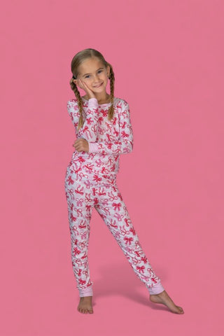 BOW CHECKERED CHARM DREAM SET