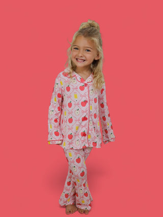 PENCILS & BOWS DREAM GIRL'S FLARE SET