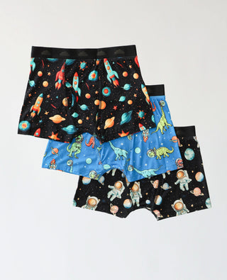 MISSION TO THE MOON DREAM BOY'S BOXER BRIEF SET