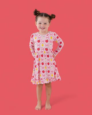 PENCILS & BOWS DREAM RUFFLE DRESS