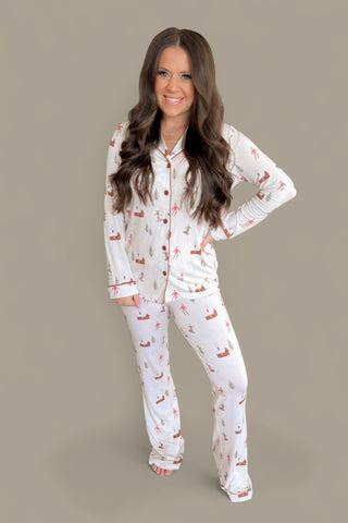 COZY CHALET WOMEN'S DREAM FLARE SET