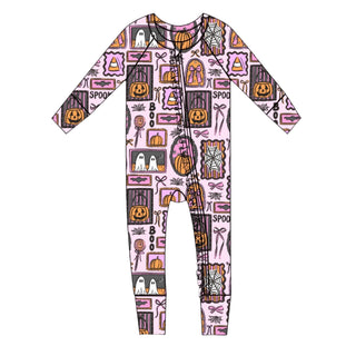 PRE-ORDER SPOOKY SWEETHEART DREAM RUFFLE ROMPER 8/7-8/15 (SHIPS END OF AUGUST)