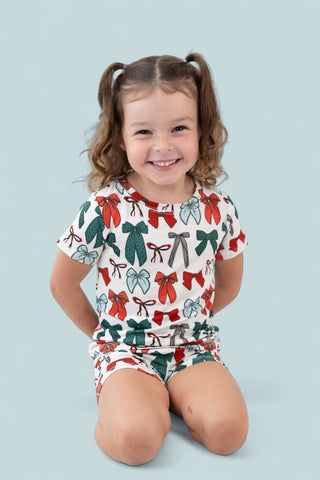 BE MERRY BOWS DREAM SHORT SET