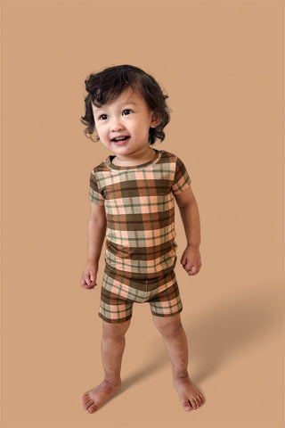 HARVEST TARTAN DREAM SHORT SET