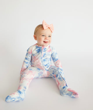COTTON CANDY TIE DYE DREAM ROMPER