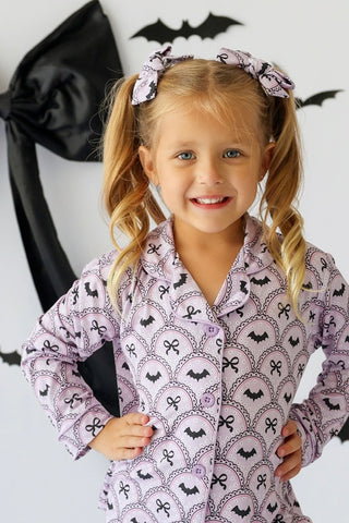 BOWTIFUL BATS DREAM BOW HAIR CLIPS