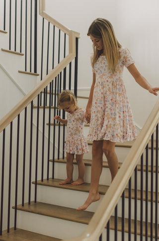 KINSLEY'S BLOOM & BOOTS DREAM RUFFLE DRESS