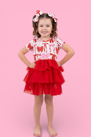 BE MINE BOWS DREAM TUTU DRESS