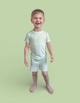 SPRINGTIME STRIPE DREAM SHORT SET