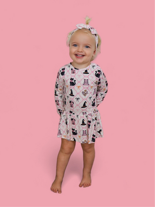 BROOMSTICKS AND BLOSSOMS DREAM BODYSUIT DRESS