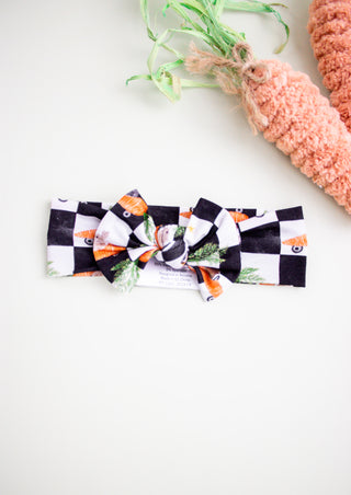 RACING CARROT CHECKERS DREAM BOW