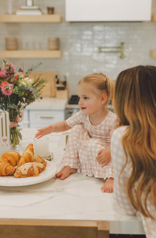 CHARLIE'S CHECKS DREAM RUFFLE DRESS