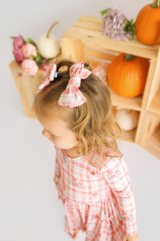 HARVEST BLOOMS DREAM BOW HAIR CLIPS