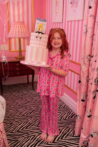 ELOISE ROYAL RIBBONS DREAM GIRL'S FLARE SET