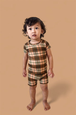 HARVEST TARTAN DREAM SHORT SET