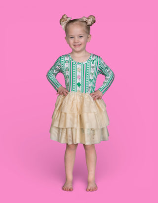 LUCKY RAINBOW RIBBONS DREAM TUTU DRESS