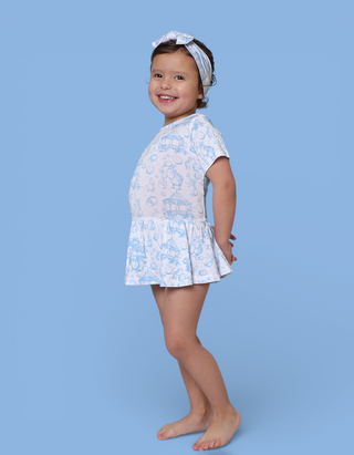 BLUEBELL EASTER TOILE DREAM BODYSUIT DRESS