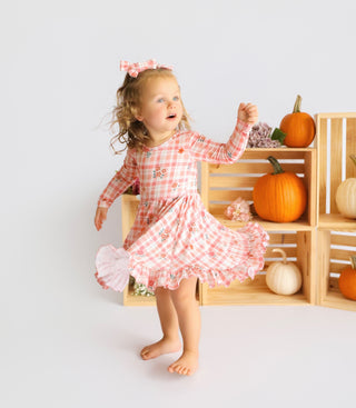 HARVEST BLOOMS DREAM RUFFLE DRESS