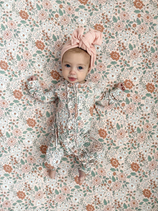 AUTUMN BLOSSOM DREAM RUFFLE ROMPER
