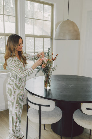 ROSIE'S MEADOW STRIPES WOMEN'S DREAM FLARE SET