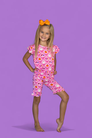 BERRY SWEET BOO DREAM RUFFLE SHORT SET