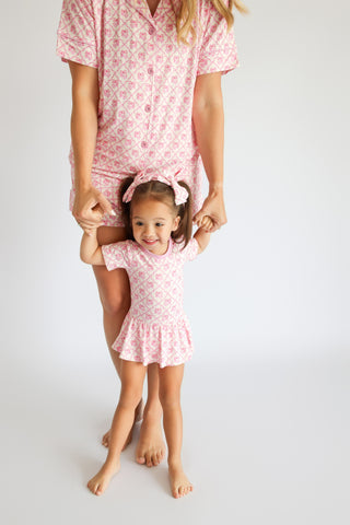 VINTAGE CHERRY CHARM DREAM BODYSUIT DRESS