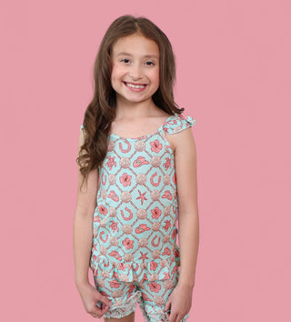 COASTAL COWGIRL DREAM RUFFLE TANK