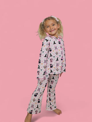 BROOMSTICKS AND BLOSSOMS DREAM GIRL'S FLARE SET