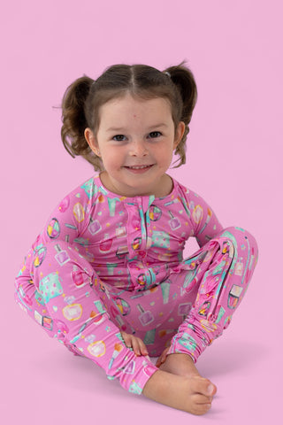 GLAMOUR MAGIC DREAM RUFFLE ROMPER