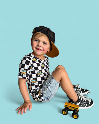 ROLLING TO RECESS DREAM POCKET TEE