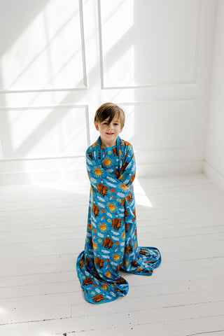 BEAR-Y BLUE SKIES DREAM BLANKET