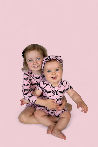 BATTY BOWS LONG SLEEVE DREAM BODYSUIT DRESS