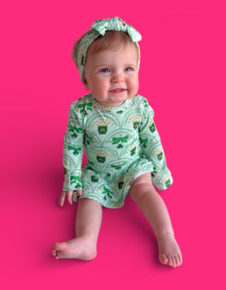 CLOVER & COINS DREAM BODYSUIT DRESS