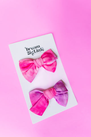CANDY CLOUDS DREAM BOW HAIR CLIPS