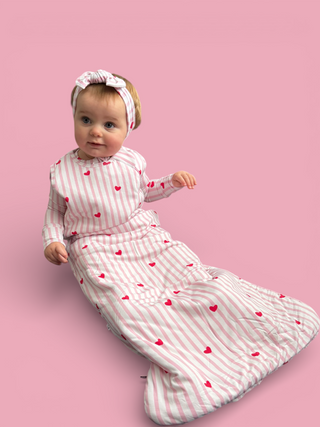 SWEETHEART STRIPES DREAM BOW