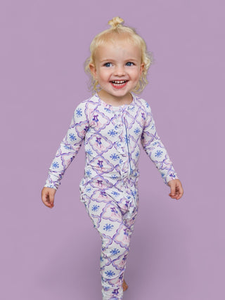 ICY WONDERLAND DREAM RUFFLE ROMPER