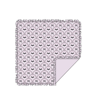 PRE-ORDER BOWTIFUL BATS DREAM RUFFLE BLANKET 8/7-8/15 (SHIPS END OF AUGUST)