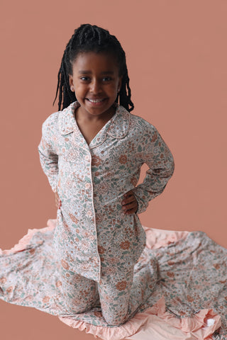 AUTUMN BLOSSOM DREAM GIRL'S FLARE SET