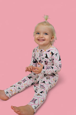 BROOMSTICKS AND BLOSSOMS DREAM ROMPER