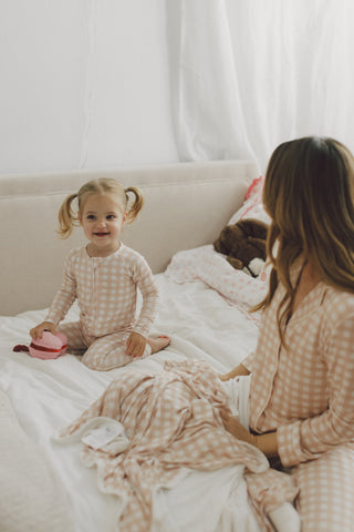 CHARLIE'S CHECKS DREAM ROMPER