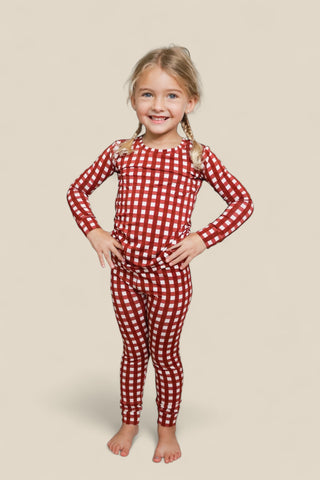 PEPPERMINT PLAID DREAM SET