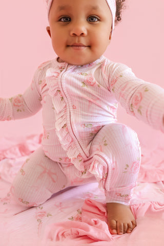 BLOOM & BOW DREAM RUFFLE ROMPER