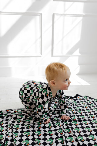 CATERPILLAR CHECK DREAM BLANKET