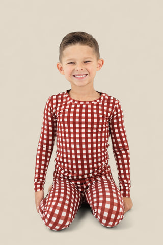 PEPPERMINT PLAID DREAM SET